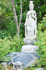 北海道,釧路ペット霊園おもいで、観音像